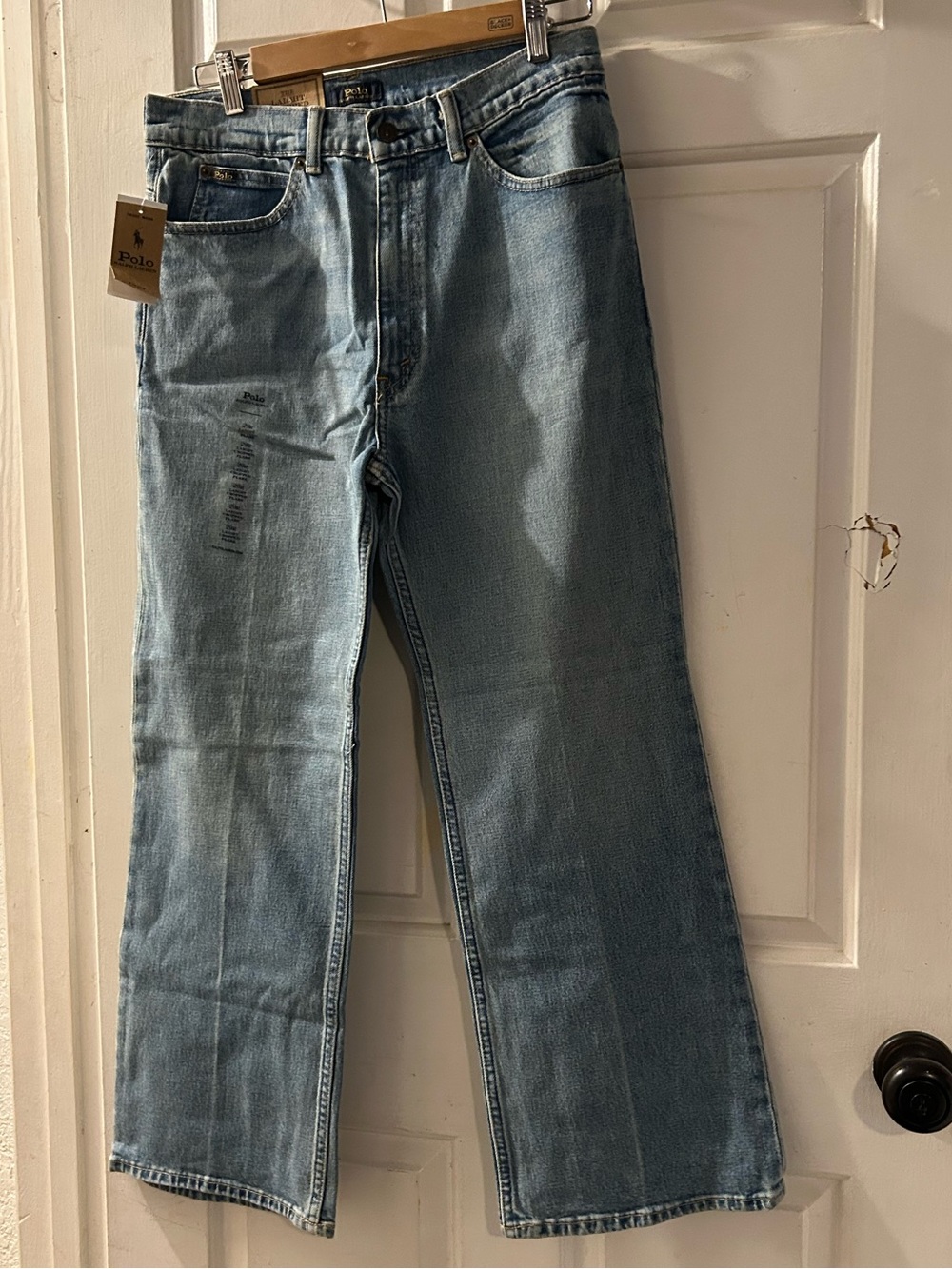 Polo by Ralph Lauren Light Blue Straight-Leg Jeans